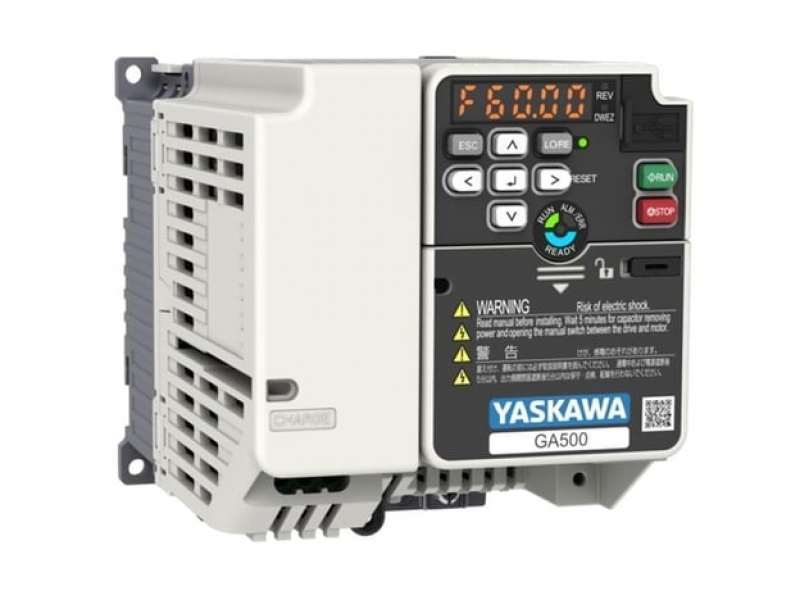 YASKAWA INVERTER GA500 400V, ND 2.1A 0.75KW, HD 1.8A 0.55KW, WITHOUT EMC FILTER